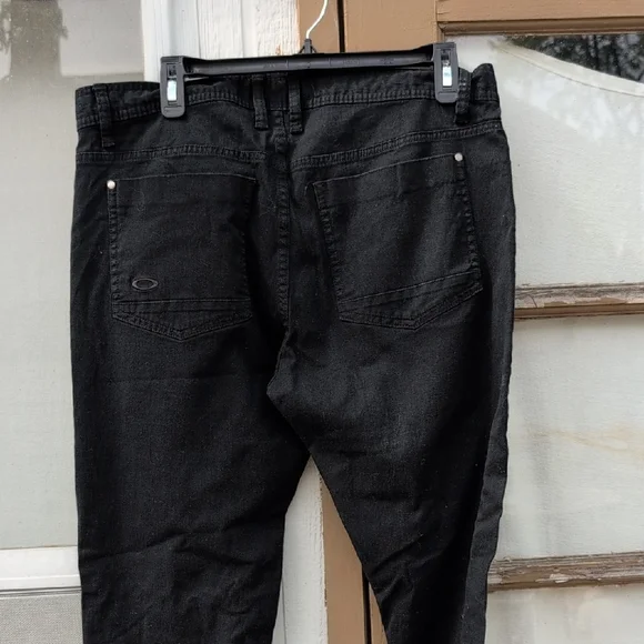 Oakley Black Denim Pants - Picture 8 of 9